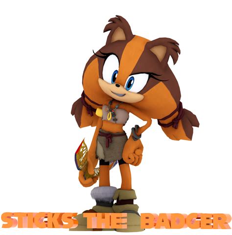Download Sonic Toy Sticks Tails Boom Stuffed The Hq Png Image Freepngimg