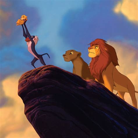 17 Lion King Rafiki And Baby Simba Scene