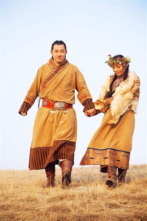 Mongolian Costume Mongolia Mongolian Clothing Mongolian People