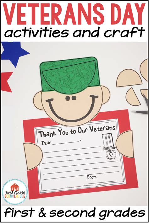 Veterans Day Activities For First Graders Design Corral
