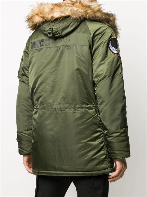 Alpha Industries Synthetic N3b Airborne Parka In Green For Men Lyst