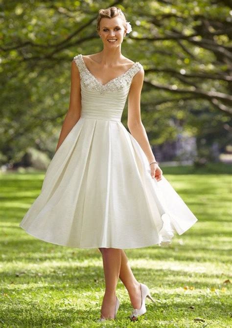 Top 40 Most Loved Tea Length Wedding Dresses Page 2 Of 2 Deer Pearl