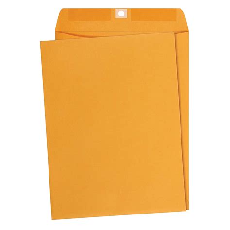 AmazonBasics 9 X 12 Clasp Envelopes With Deeply Gummed Flaps Great For