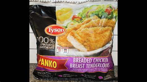 I cooked for 15 minutes before turning each breast over and cooking for 15 more minutes. Tyson Panko Breaded Chicken Breast Tenderloins Review ...