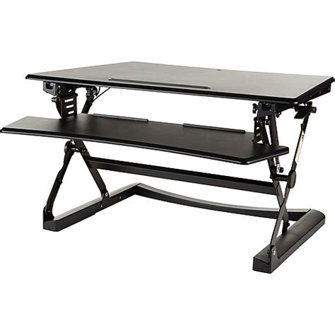 Staples Sit To Stand Adjustable Desk Riser 35 Staples