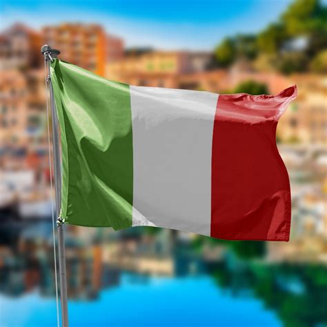 Bandera De Italia De Calidad