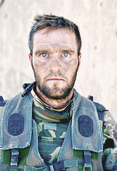 Thousand Yard Stare Corporal Antonio Metruccios Eyes After Enduring A