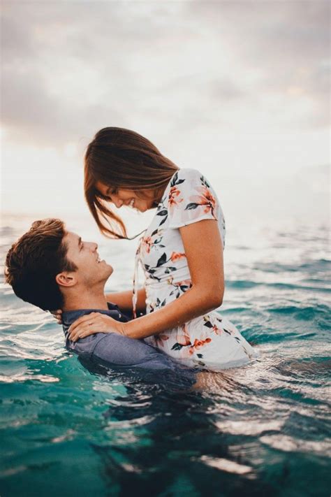 Cutest Engagement Shoot Ever And The Proposal Is Adorable Too Beach