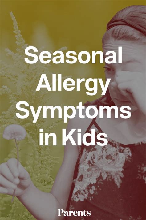 Seasonal Allergy Symptoms In Kids How To Recognize The Telltale Signs