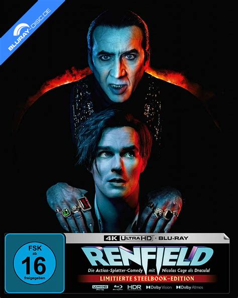 Renfield 2023 4k Limited Steelbook Edition 4k Uhd Blu Ray Blu Ray