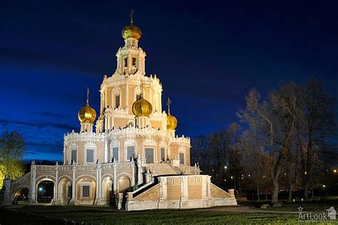 Church Of The Intercession At Fili At Twilight Artlook Photography