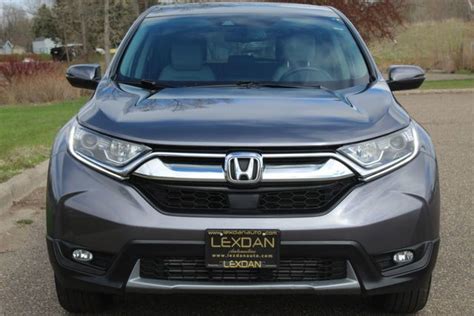 2018 Used Honda Cr V Exl Awd Leather Moonroof At Lexdan Automotive Of