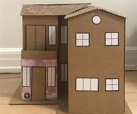 Build A Model Cardboard House 10 Steps