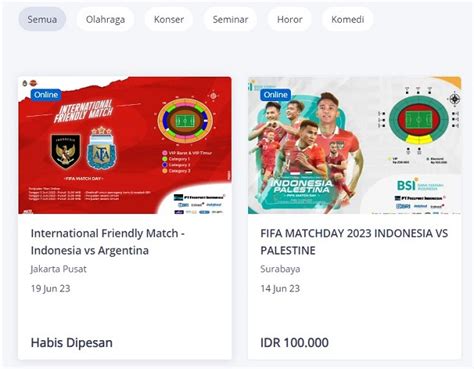 Wow Penjualan Terakhir Tiket Timnas Indonesia Vs Argentina Habis Dalam