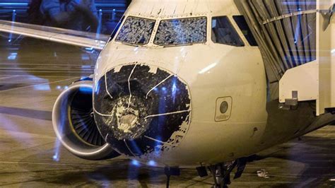 Delta Airlines Flight From Boston Lands In Denver After Hail Damage