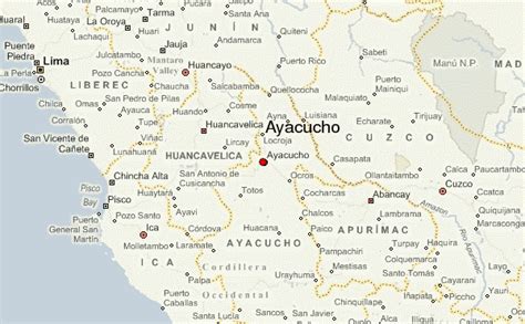 Guía Urbano De Ayacucho