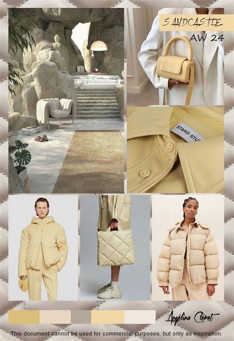 Sandcastle Aw24 Fashion And Trend Colors By Angélina Cléret в 2023 г