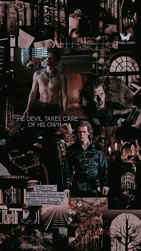 Lockscreen Klaus Mikaelson Vampire Diaries Wallpaper Vampire Diaries