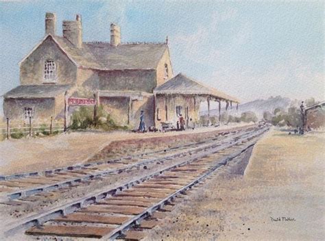 Brentor Station By David Mather Art2arts