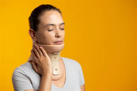 Woman Neck Brace Stock Photos Pictures And Royalty Free Images Istock