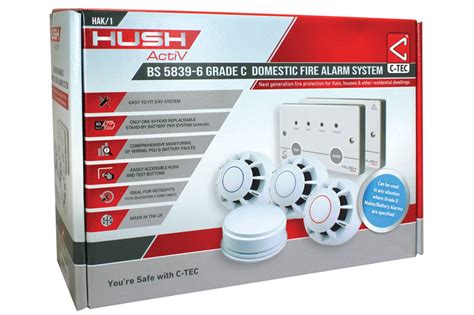 C Tec Launches New Bs 5839 6 Domestic Fire Alarm Kit Professional Electricians Wholesaler