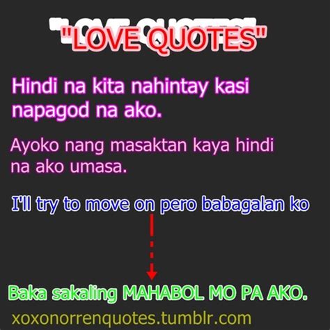 Funny Inspirational Quotes About Love Tagalog Relatable Quotes