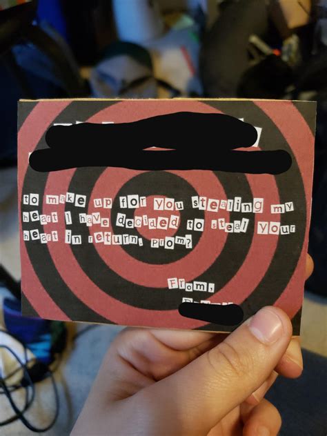 Made Calling Card Promposal Today Rpersona5