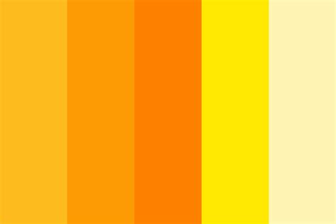 Orange You Glad I Did Not Say Bananas Color Palette