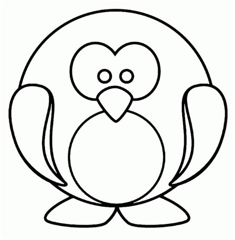 Cute Penguin Coloring Pages Coloring Home