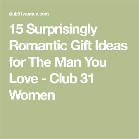 15 surprisingly romantic t ideas for the man you love romantic ts romantic t club