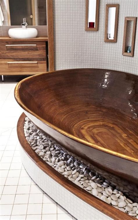 30 Relaxing And Chill Wooden Bathtubs Daily Source For Inspiration
