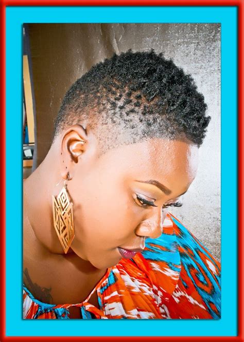 In such a way you can reduce your hair volume on the sides and add the volume the above mentioned were some of the popular and trendy black women short hairstyles which are quite convenient to create and they look chic. Female Barber Style | Natural hair styles, Barber haircut ...