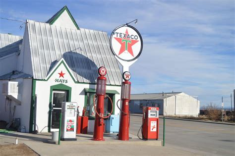Vintage Texaco Gas Station Draws Growing Number Of Visitors