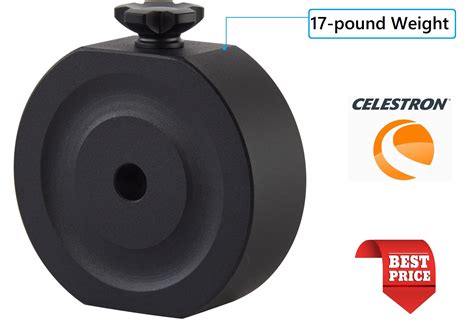 Celestron 17 Lb Counterweight For The Cgem Eq Mount