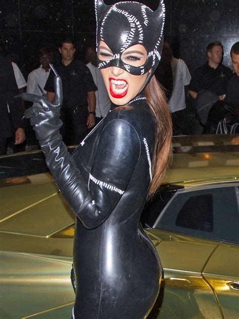 Kim K Kardashian Halloween Costume Catwoman Halloween Costume Celebrity Halloween Costumes