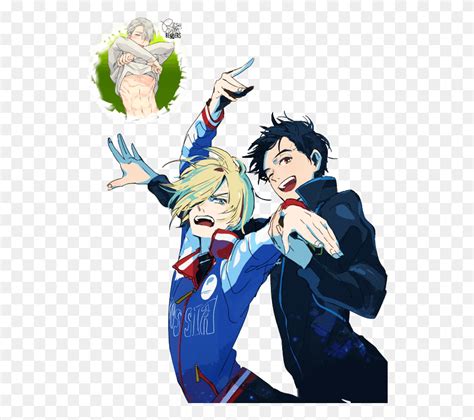 Naklejka Yuri Plisetsky X Yuuri Katsuki Yuri On Ice Yuri On Ice Yurio