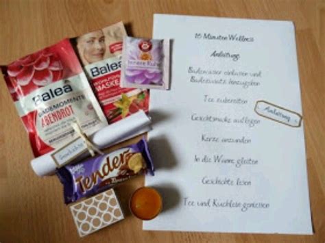 30 min wellness mutter geschenk vorlage / wellness geschenke. Kleine wellnes Tüte | Geschenkideen, Selbermachen ...