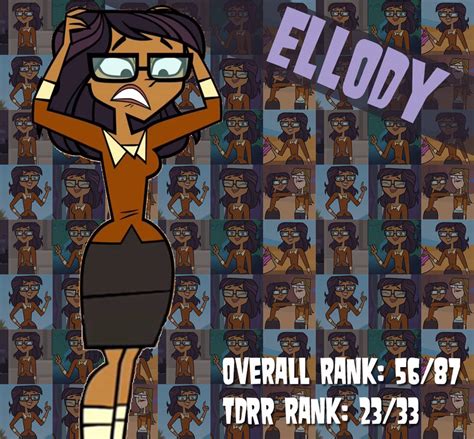 Total Drama Ranking 56 Ellody By Quickdrawdynophooey On Deviantart