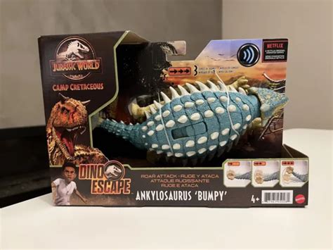 Jurassic World Camp Cretaceous Ankylosaurus Bumpy Dino Escape Roar