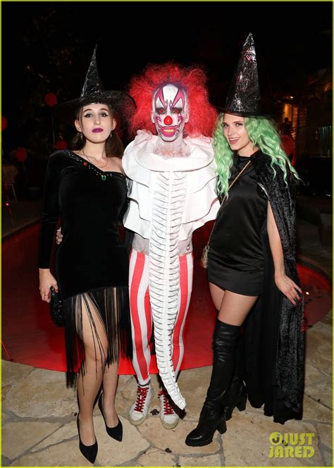 Cameron Monaghan Peyton List Channel True Romance At Just Jared Halloween Party Photo