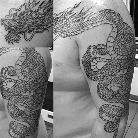 The meaning behind the dragon is as fierce as the mythical creature looks itself. 50 Chinese Dragon Tattoo Designs For Men - Flaming Ink Ideas