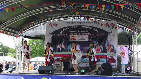 Nepali Open Concert Uk 2017 Kauda Group Dance Youtube
