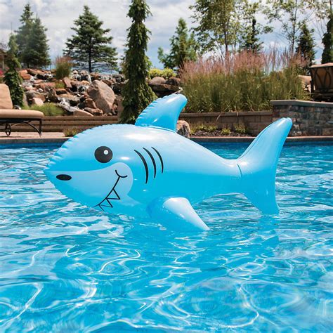 Inflatable Water Filled Shark Pet 6 Pc Oriental Trading Shark
