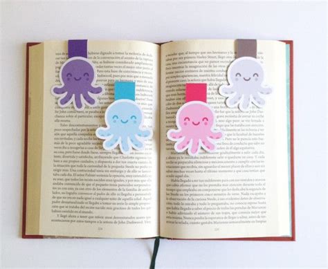 23 cute items for the octopus enthusiast in your life bookmark craft creative bookmarks