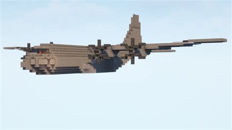 Lockheed Martin C 130j Super Hercules Minecraft Map