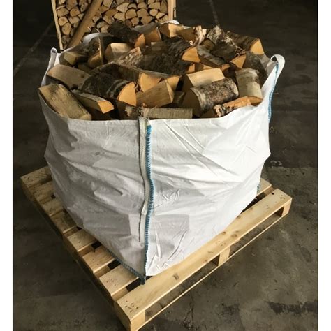 Kiln Dried Mixed Hardwood Logs In A Bulk Bag Uk Logs Direct