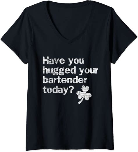 Womens St Patricks Day Bartender Funny Saying Have You