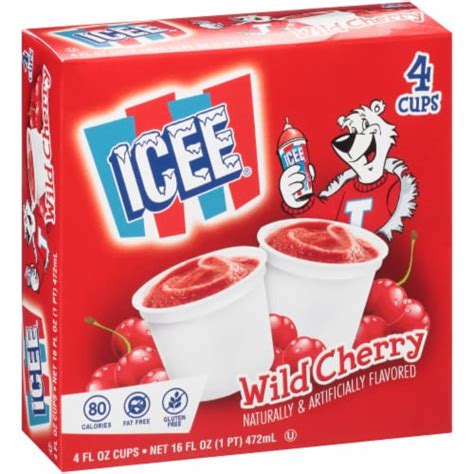 Icee Wild Cherry Freeze 4 Ct Frys Food Stores