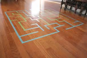 How To Make A Giant Floor Maze This Is A Great Indoor Activity For