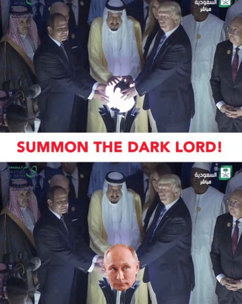 17 Hilarious Memes Of Trump Touching The Glowing Orb In Saudi Arabia